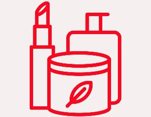 Cosmetics and personal care icon